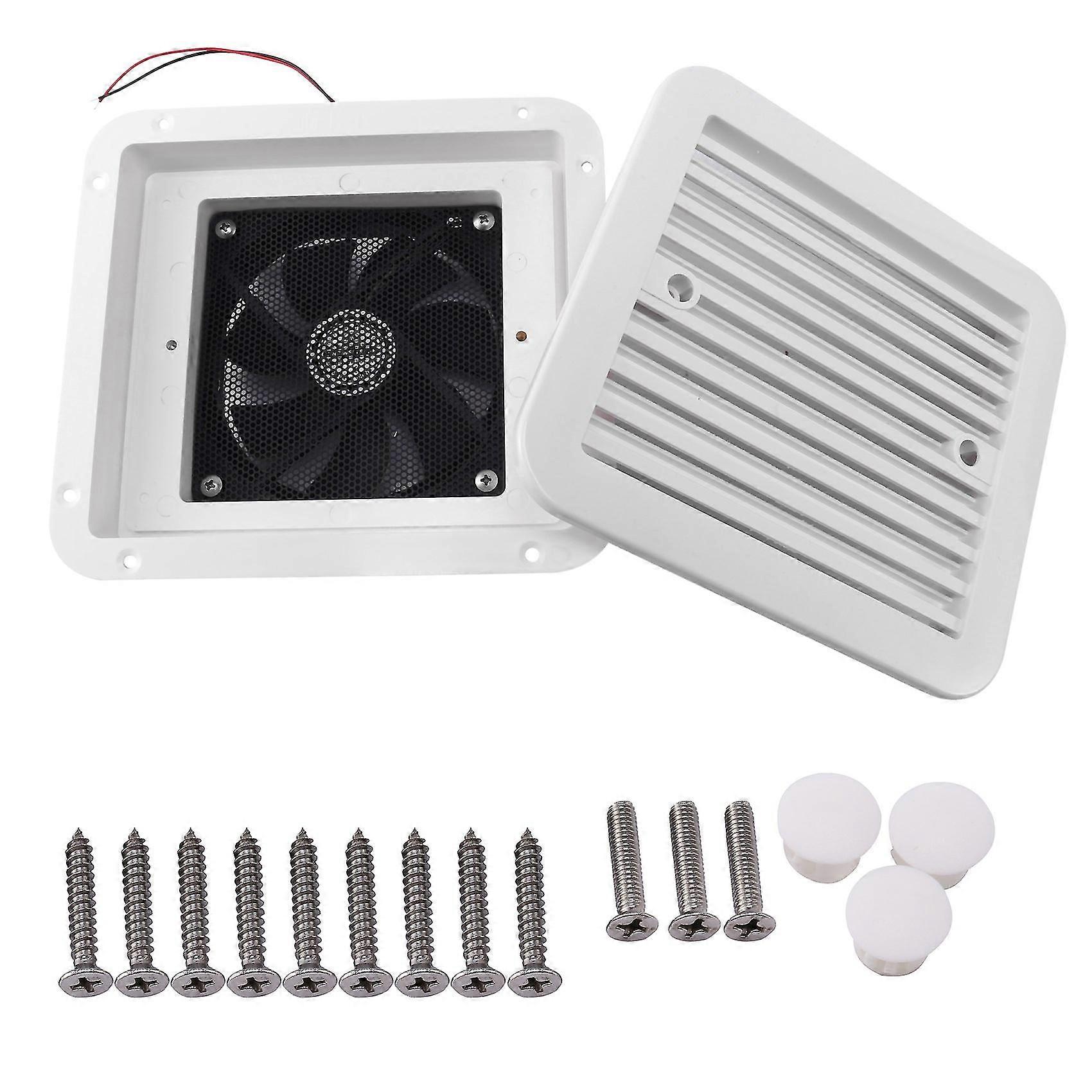 مروحة عادم تبريد سقف مقطورة RV عالمية 12 فولت فعالة لتثبيت السقف