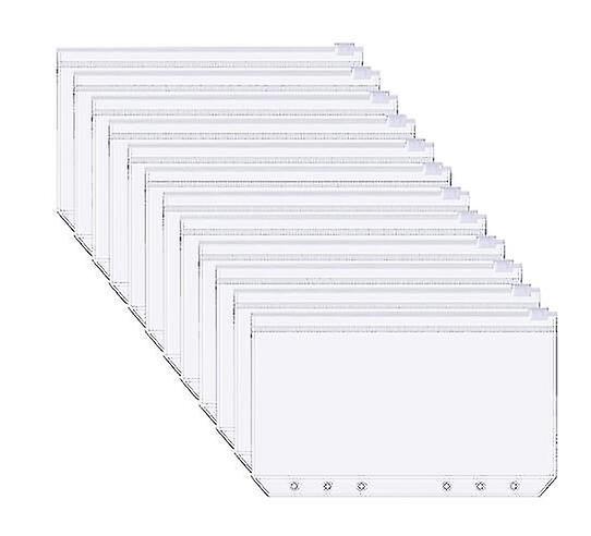 12pcs Multi-use Budget Inserts Budget Binder Pockets Replaceable Binder Pockets