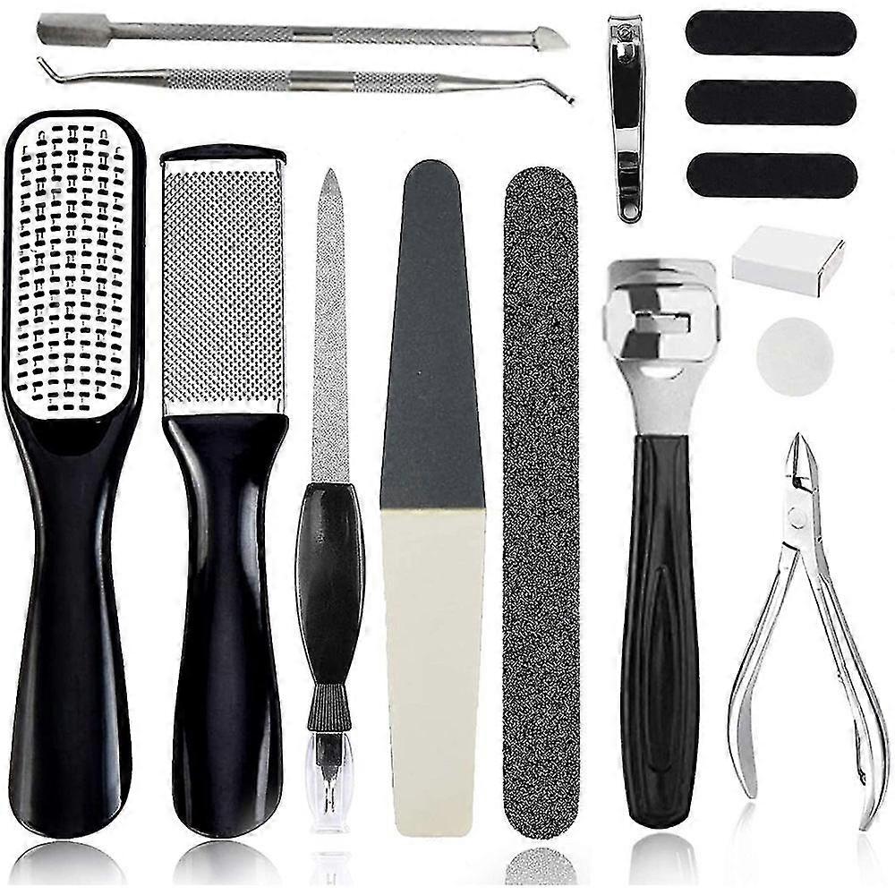 Pedicure Kit, Professionele Rvs Exfoliatie Eelt Voet