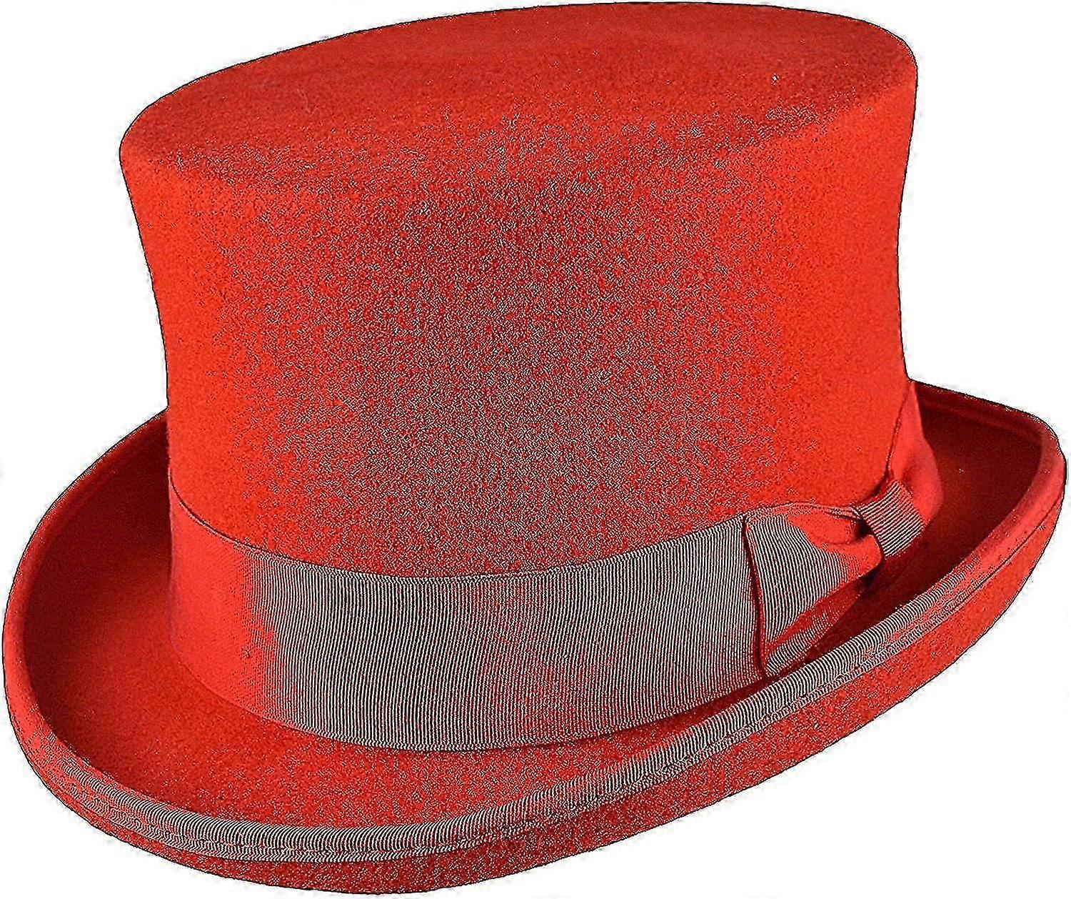 Hand Made Gentleman Top Hat Satin Lined