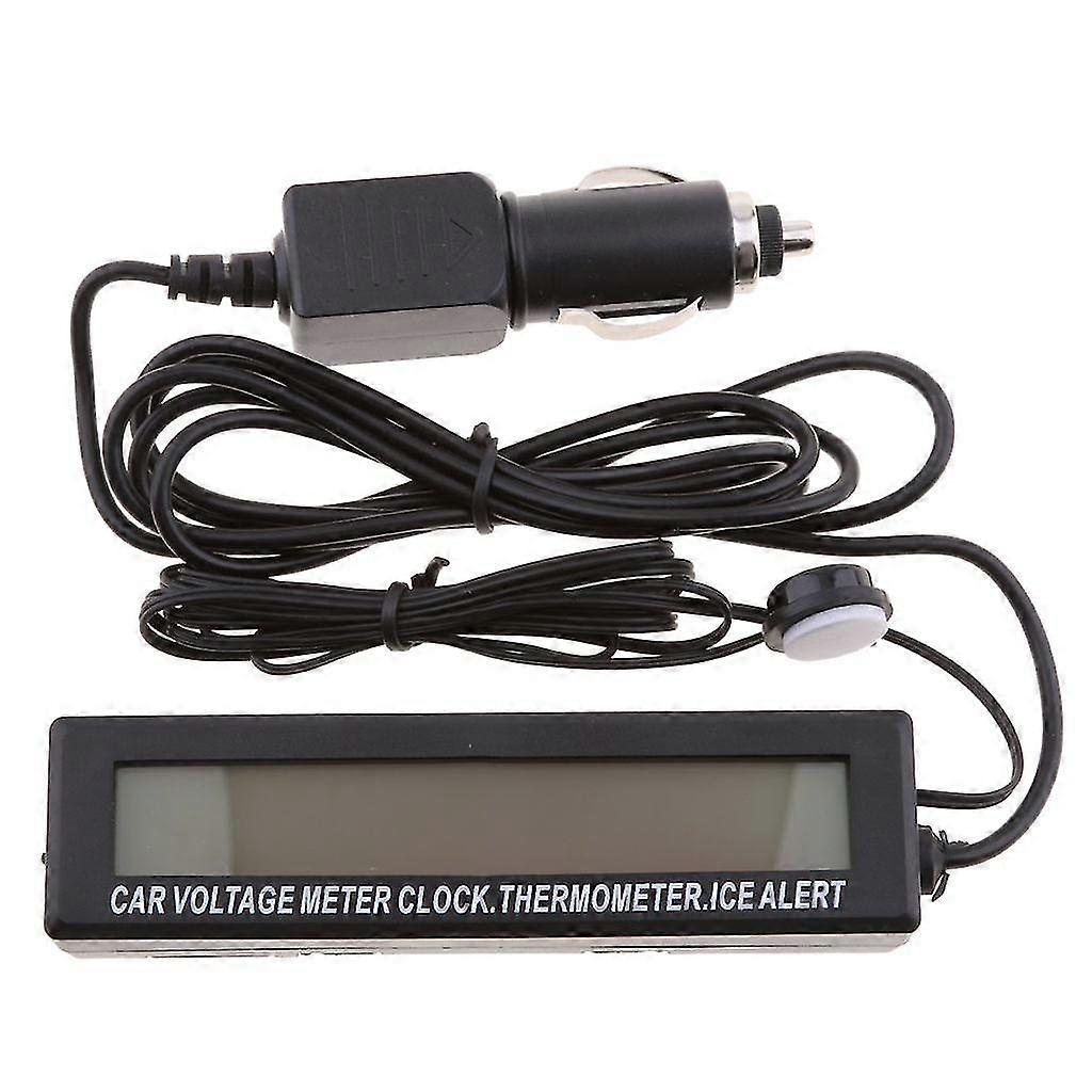 Digital uhr 4 In1 Auto Voltmeter Thermometer Auto Teile