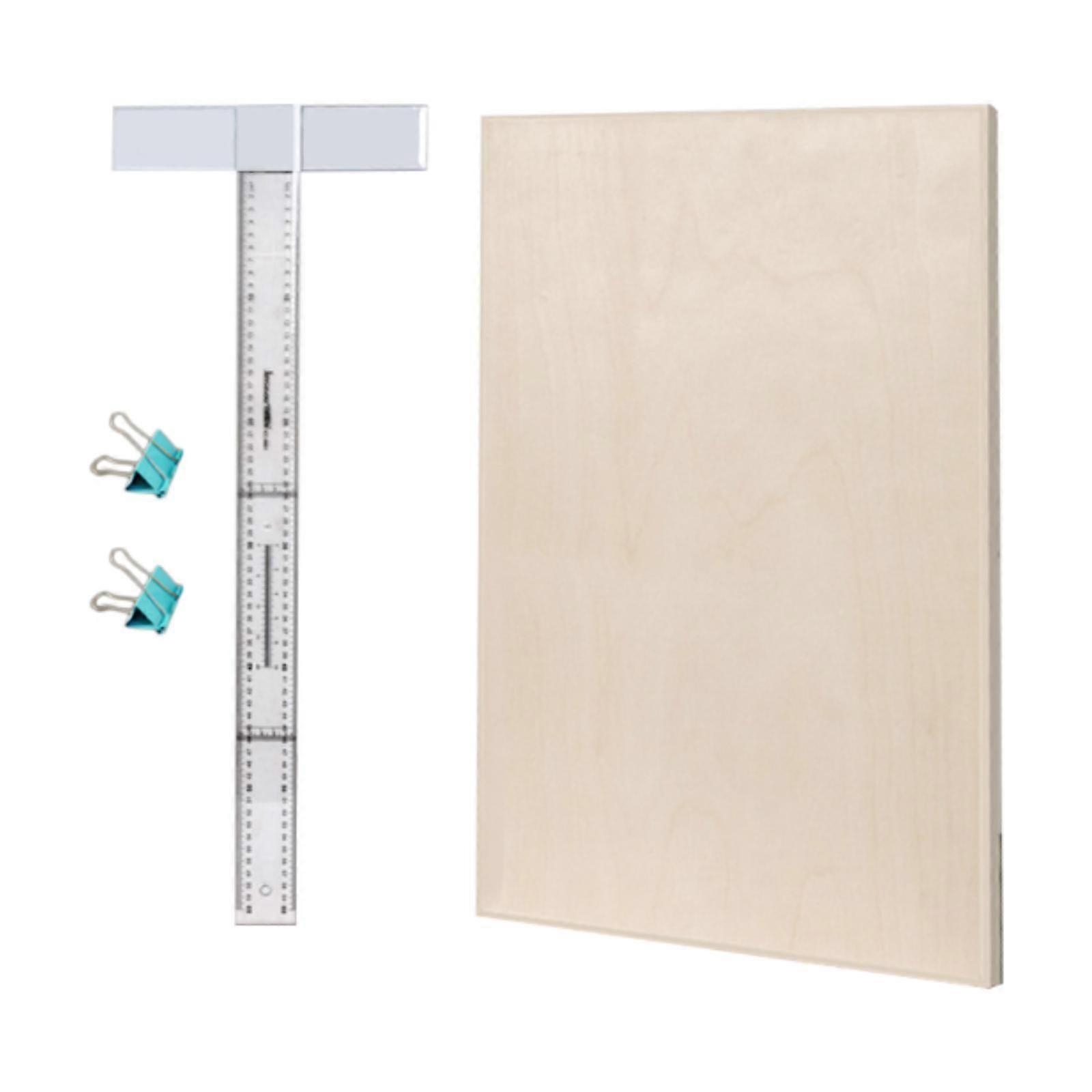 A2 Drawing Board Multifunctional with Ruler for Artist Professionals Drafter without Handle