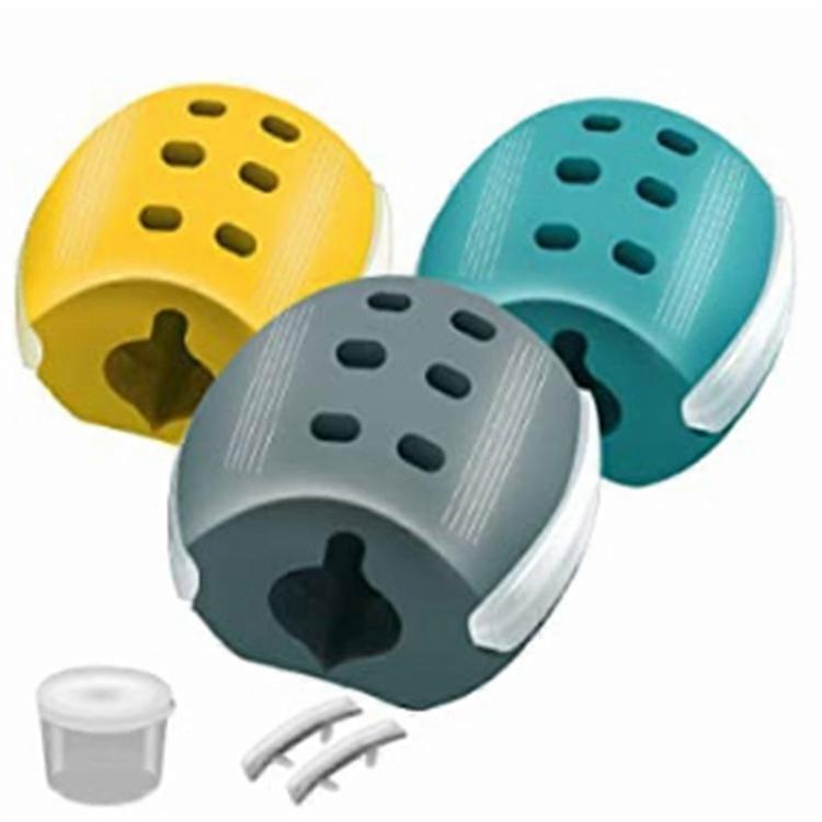 Mâchoire Exerciseur Facial Et Cou Tonifiant Mâchoire Exerciser (3pcs, jaune, vert, gris)