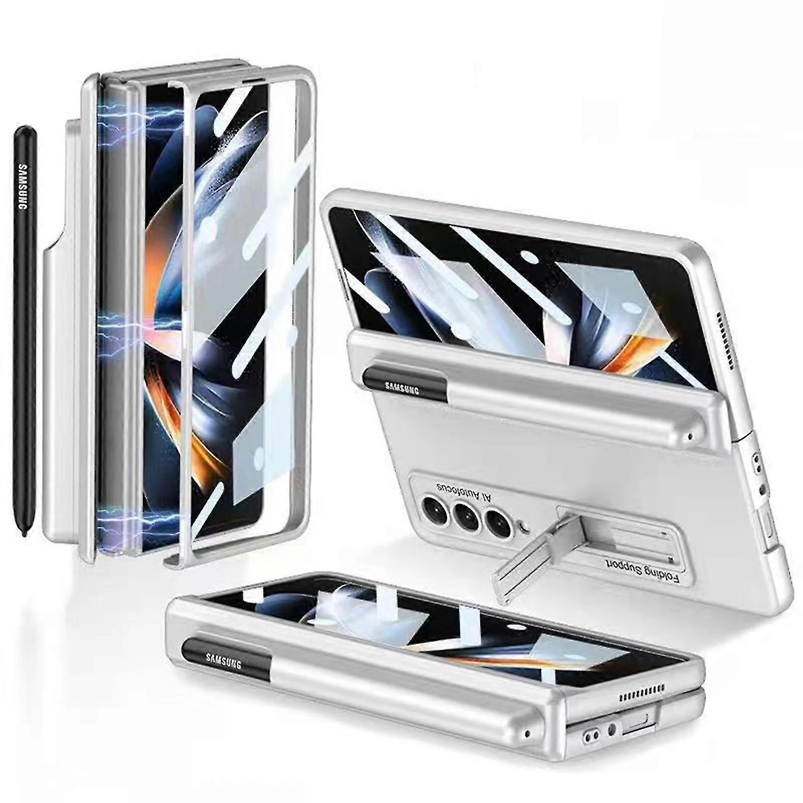 Case Compatible Gay Z Fold 4 With Screen Protector Hin Pen Slot D
