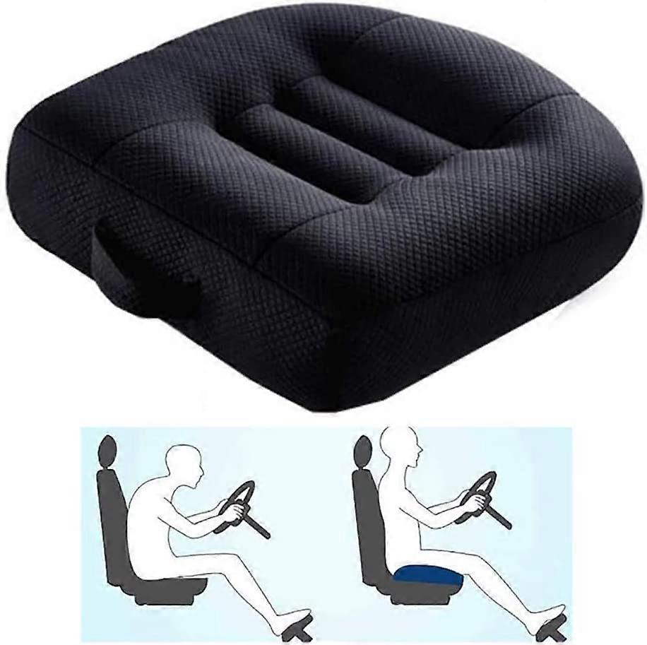 Auto Booster Cushion Car Seat Cushion Seat Corrector Cushion Breathable Mesh Portable Perfect for Car Office Used All Year Round