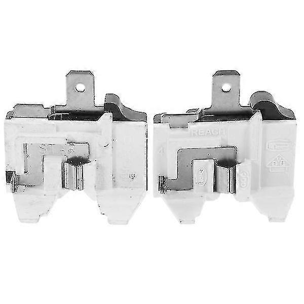 2pcs Refrigerator Compressor Overload Protector Refrigerator Starter Overheating Protectors (best)