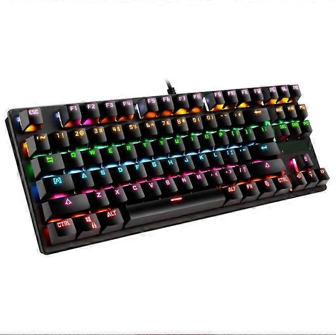 Gaming Keyboard Mechanical Keyboard - Rainbow LED Backlit Mechanical Keyboard