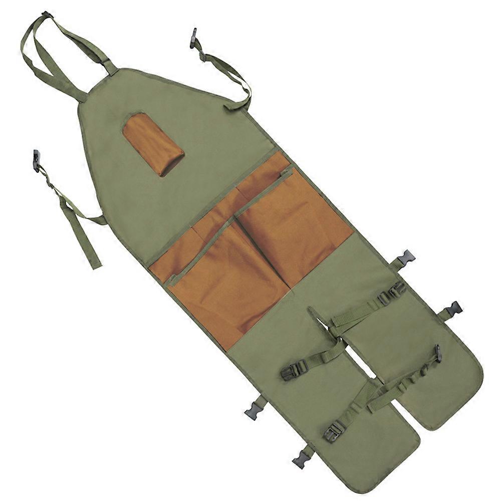 Adjustable Gardening Apron Waterproof Work Apron with Utility Tool Pockets for Men&Women