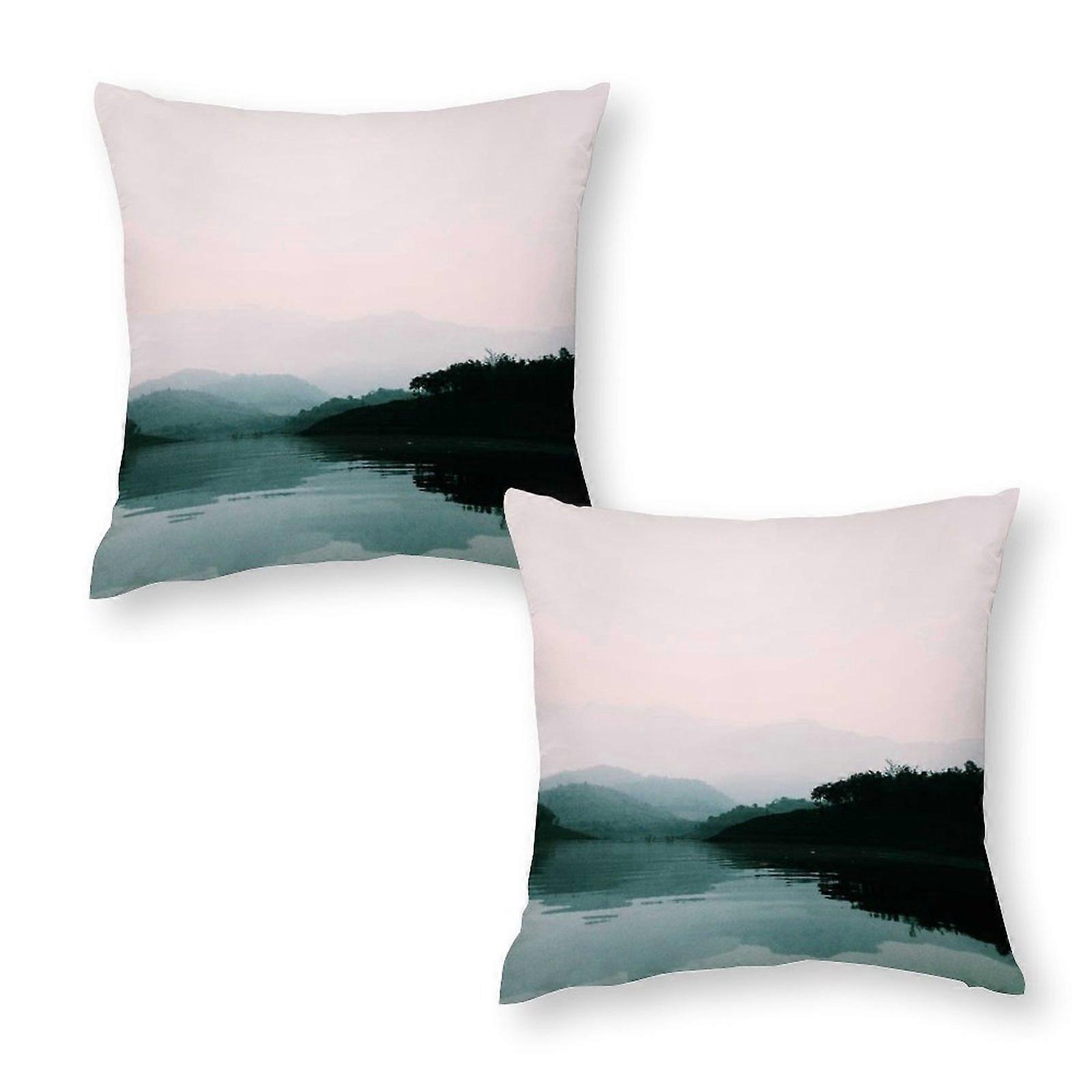 Juego de fundas de almohada Water Throw