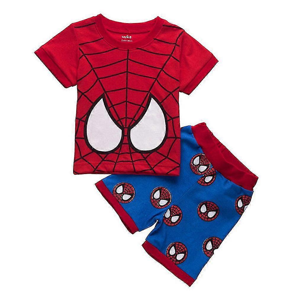 1-6 let Spiderman Boys Oblečení trička + šortky Set