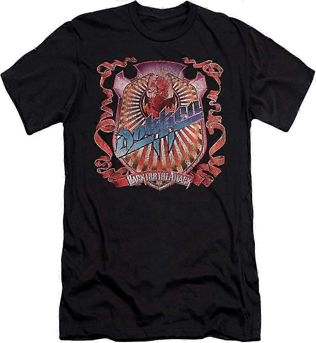 Dokken - Back Attack T-Shirt Retro trendy material
