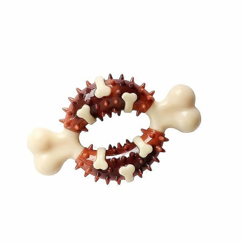 1pc Large Breed Dog Tooth Cleaning Bone - Durable Anti-Bite Chewing Stick for Teeth Grinding, Safe Puppy Dental Care Tool - Promotes Oral Health