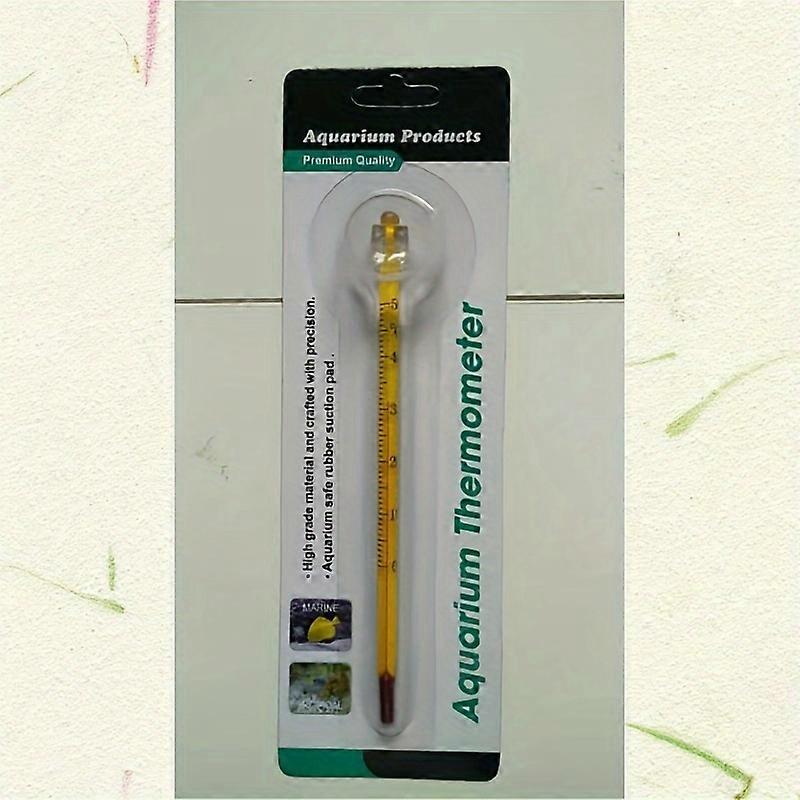 1pc Fish Tank Thermometer, Suction Cup Thermometer, Conventional Thermometer
