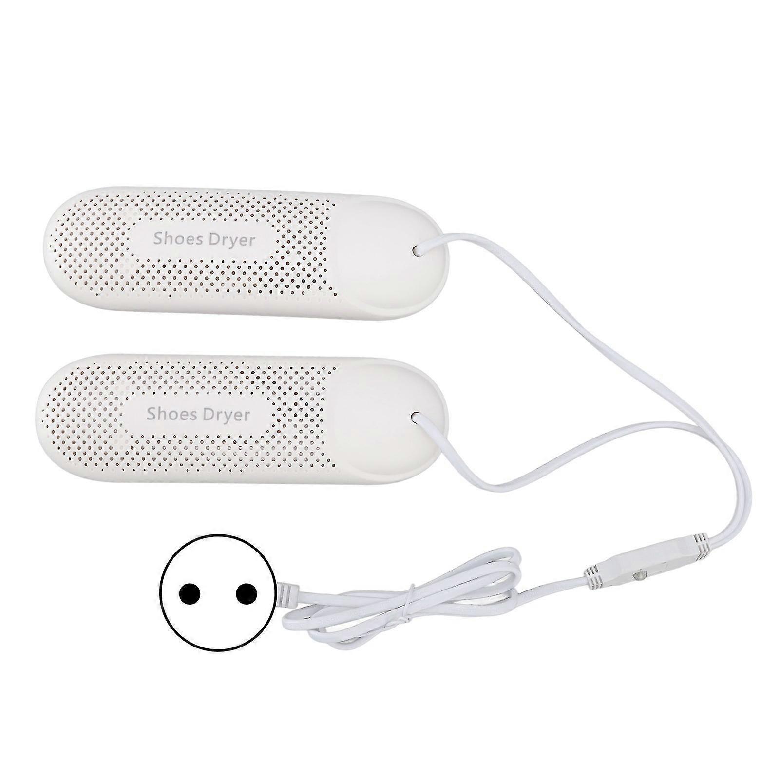 12W Portable Shoe Dryer with 360 Degree Sterilization and Deodorization - Accurate Temperature Control, Purple Light, EU Plug 220V