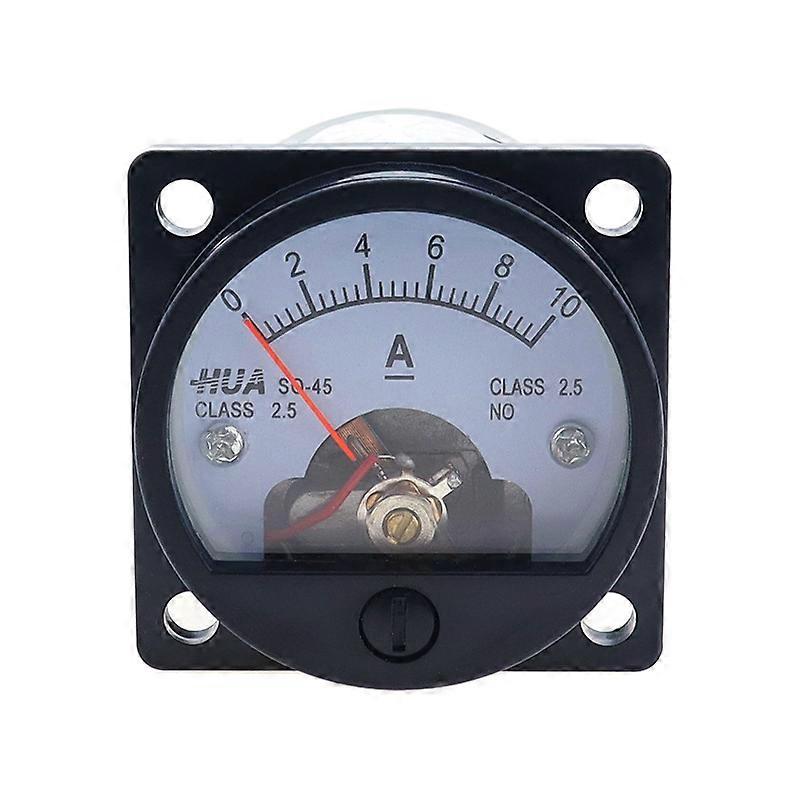 SO-45 DC Ammeter Analog Pointer Meter DC1A2A3A5A10A15A20A30A Electrical Testing Current Tester