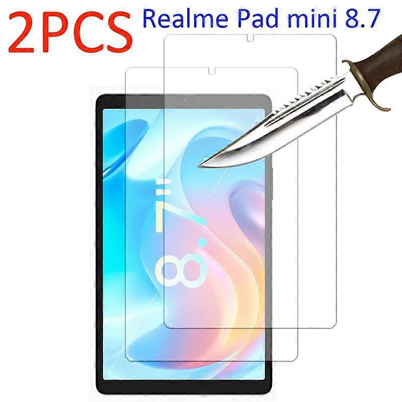 Tablet Screen Protector For Realme Pad Mini 8.7 Inch 2022 Anti Scratch Explosion Proof Clear Tempered Glass Film Screen Protectors