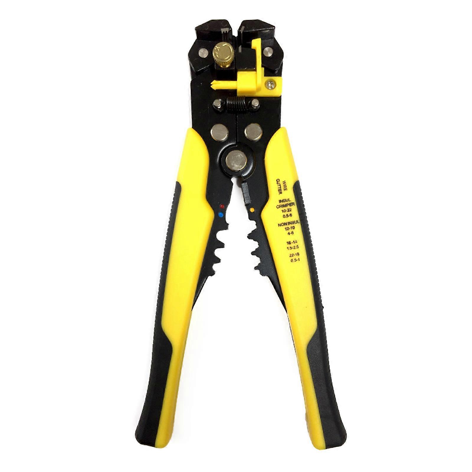 Manual Electrician Tools 8-inch Crimping Stripping Pliers for Cable Cutting