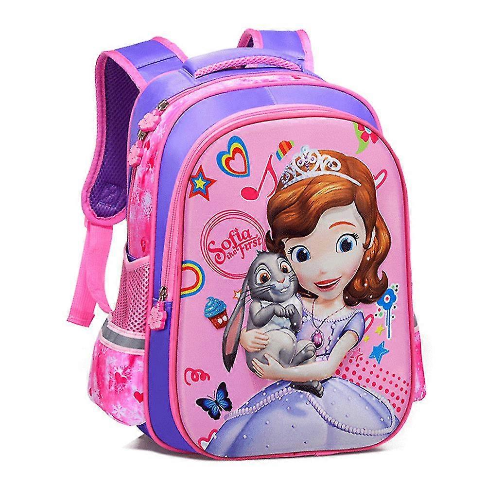 Frozen/princess Sofia Kids Girls Backpack Book Bags Lightweight Large Capacity Elementary School Bag Birthday Gifts