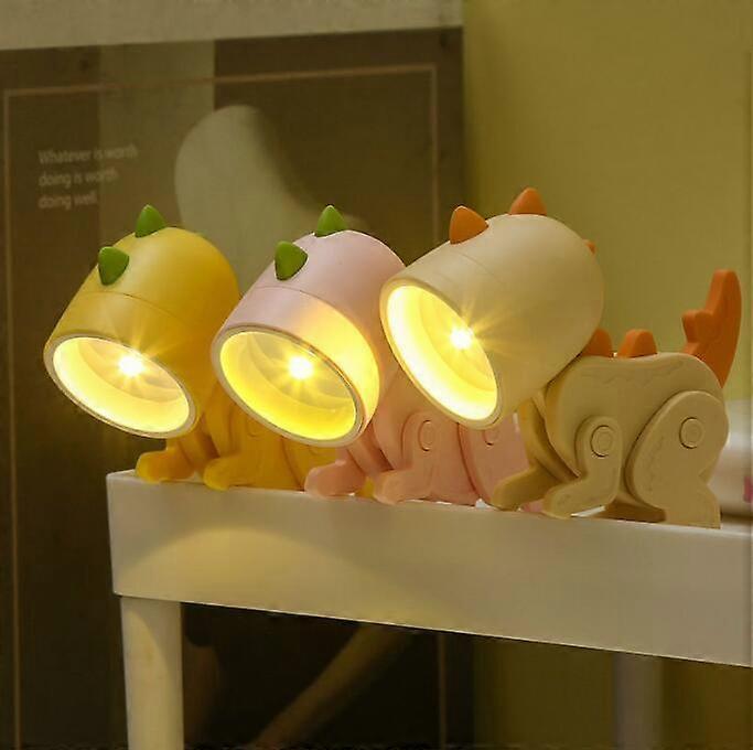 Mini LED Night Light Cute Dinosaur Desk Table Night Lamps for Kids
