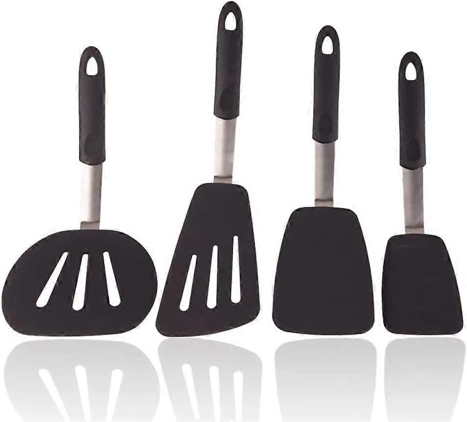 لمواجهة مجموعة من 4 ملاعق سيليكون غير لاصقة