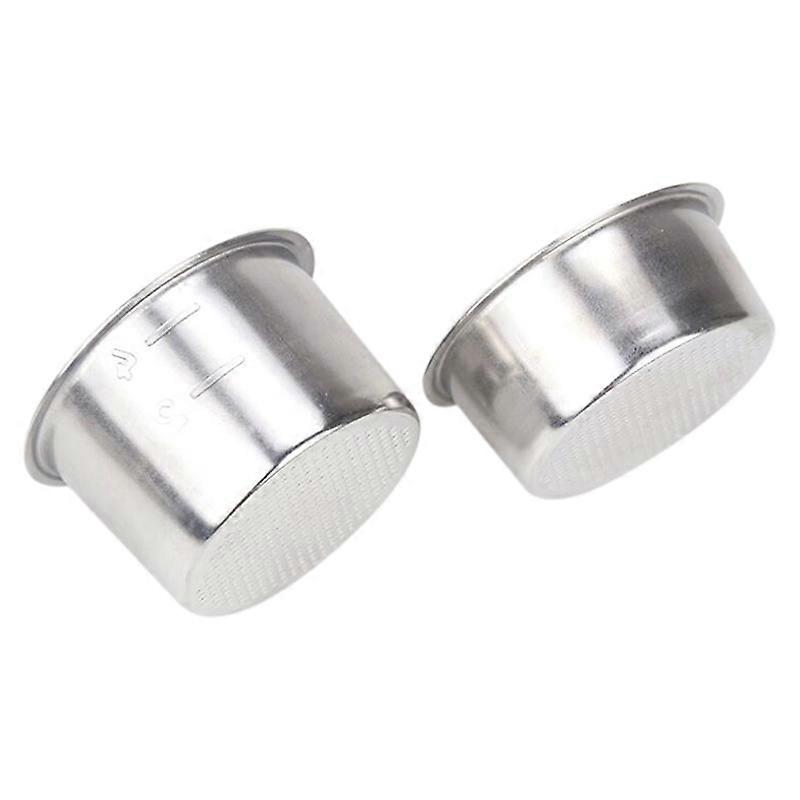 AD-51mm 2/4 Cups Filter Replacement Filter Basket for Coffee Bottomless Portafilter for Delonghi Espresso Machine Parts
