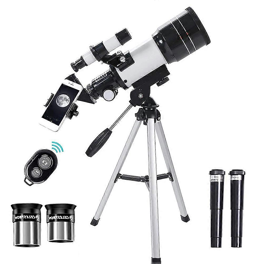 Astronomy Telescopes for Kids Adults Professional Astronomical Refracting Telescope with Tripod and Wireless Remote