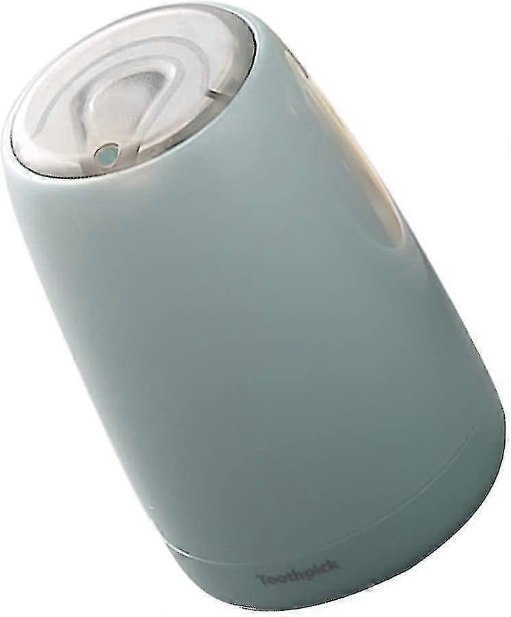 Automatic Toothpick Dispenser Push Open Toothpick Box Modern Style Bamboo