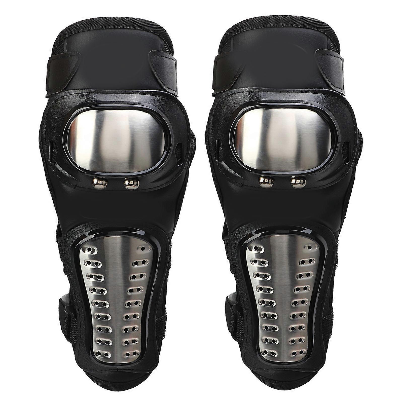 1 Pair Motorcycle Elbow Guards Adjustable 90 Degree Bend Prevent Slipping Riding Elbow Protector for All People