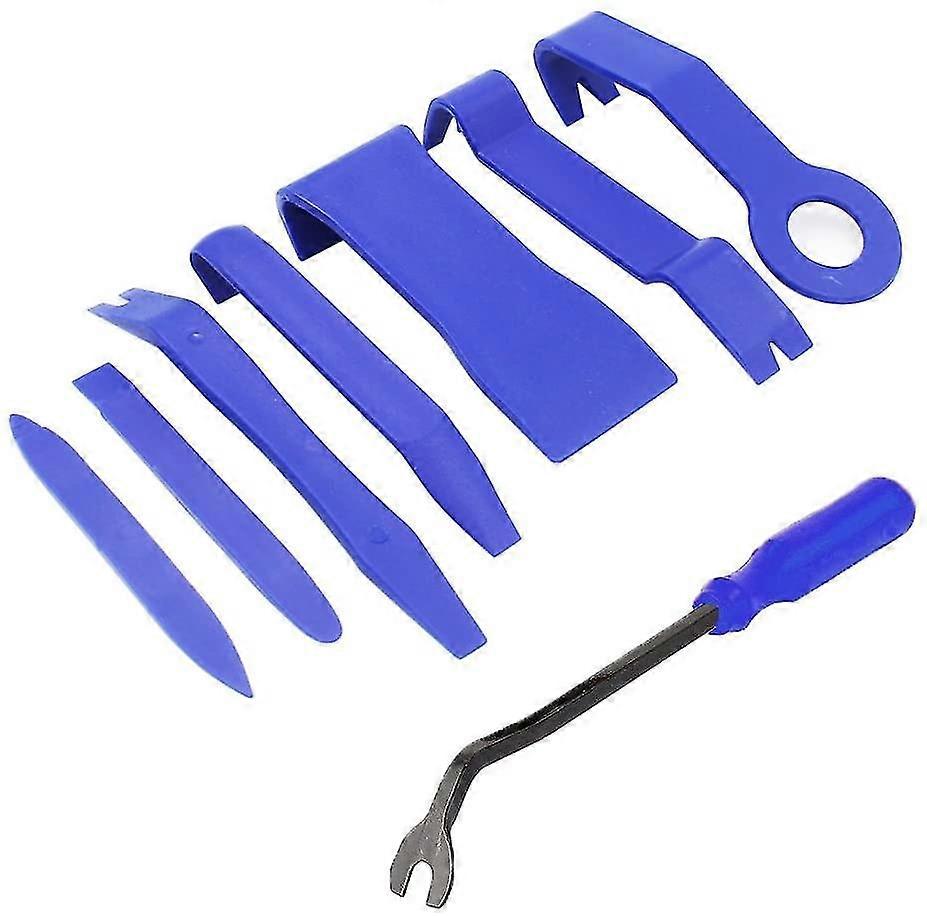Starlight-Set Of 8 Pcs Multifunction Installation Removal Tool, For Car Radio Audio Interior Trim Dash Dashboard, Installer Pry Tool