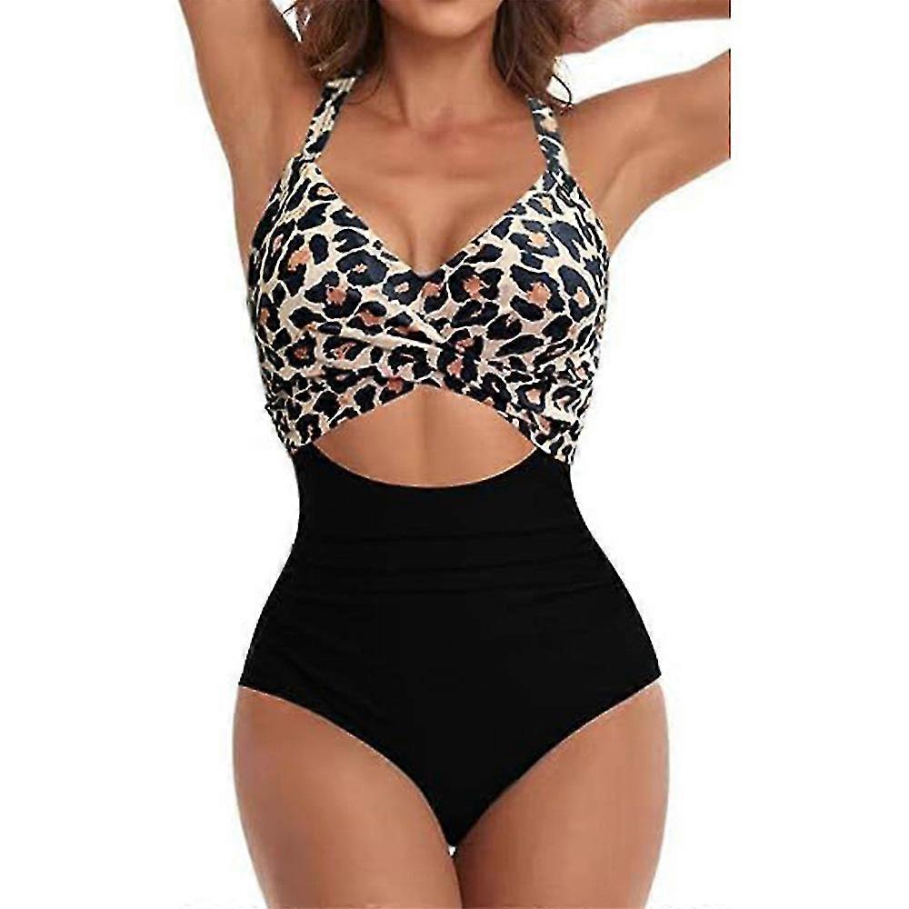 Maillots de bain pour femmes Color Block Twist Hollow Out Extensible Une Pièce Maillot De Bain Nouer Dans Le Dos Criss Croix Maillot De Bain