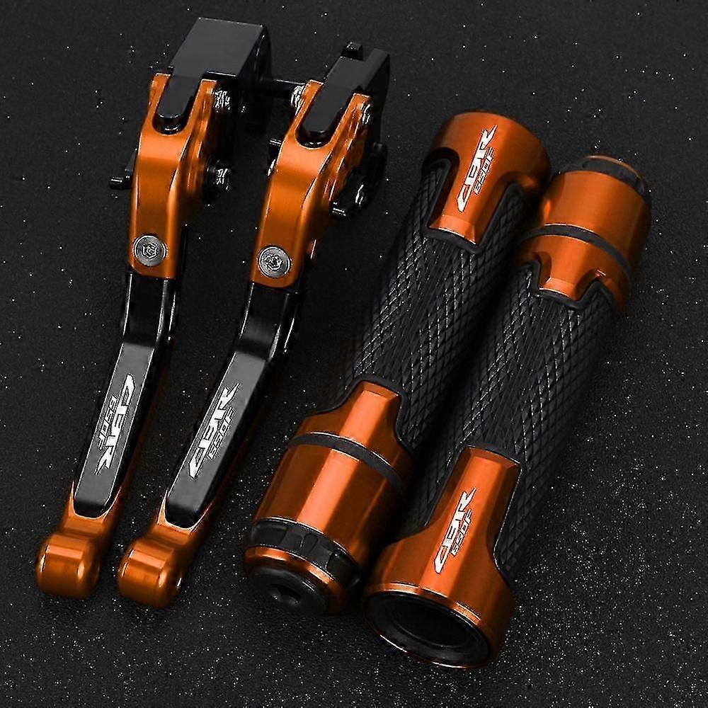 unico Moto Regolabile Leva Frizione Freno Maniglia Manopole Set Compatibile con Honda Cb650f Cbr650f Cb 650f Cb650 F 2014 2015 2016 2017 2018