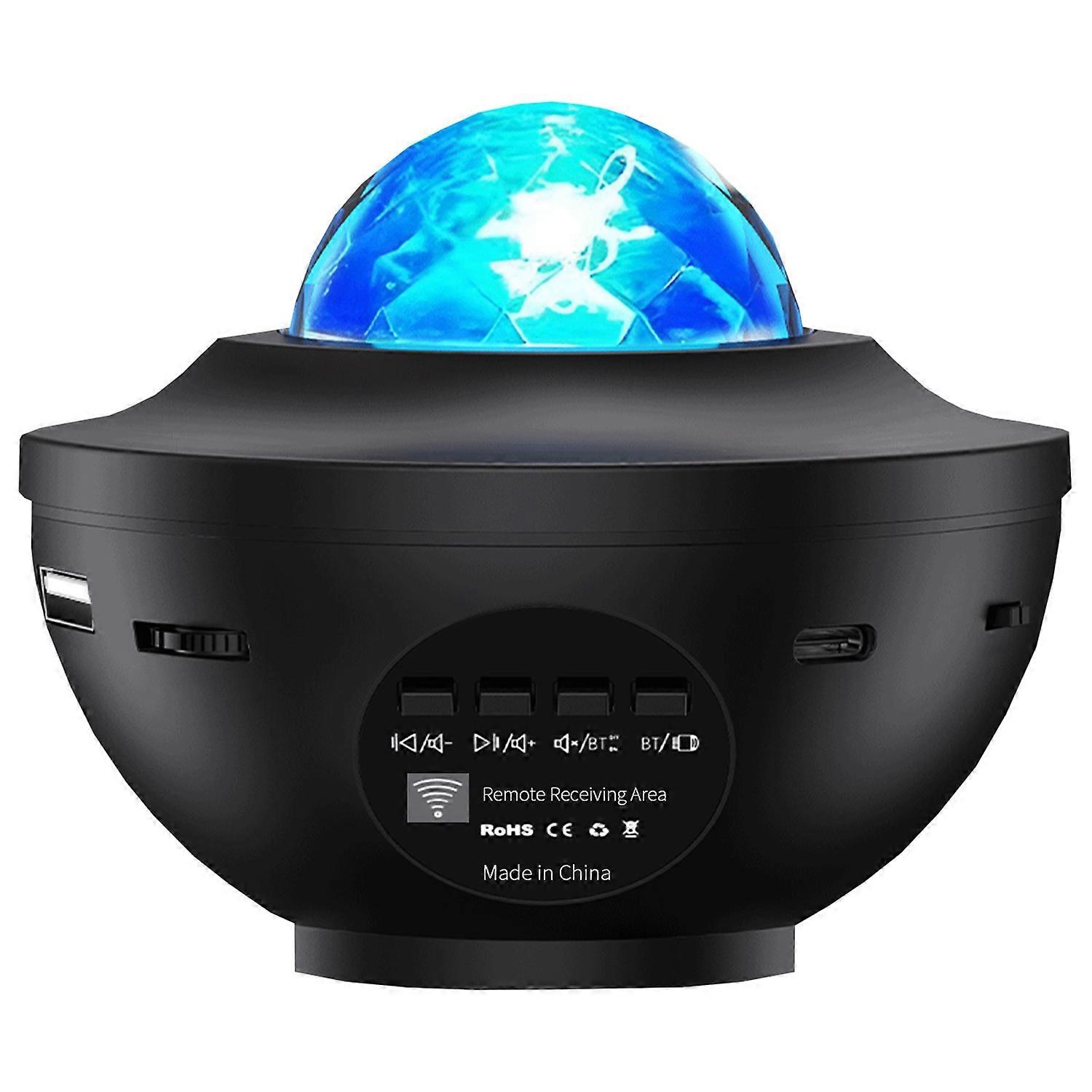 Type A G004 Home Projector Lamp USB Powered Starry Sky Projection Ambience Lamp Bluetooth Speaker