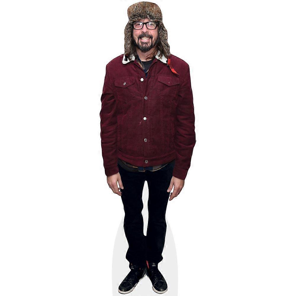 Dave Grohl (Hat) Cardboard Cutout (lifesize OR mini size). Standee. Stand Up.