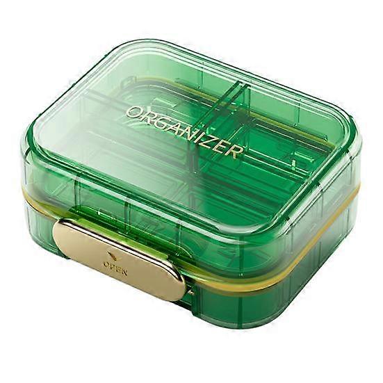 Box Secure Closure Moisture Dust Proof Portable Pill Eco-friendly Long Lifespan Mini Dispenser