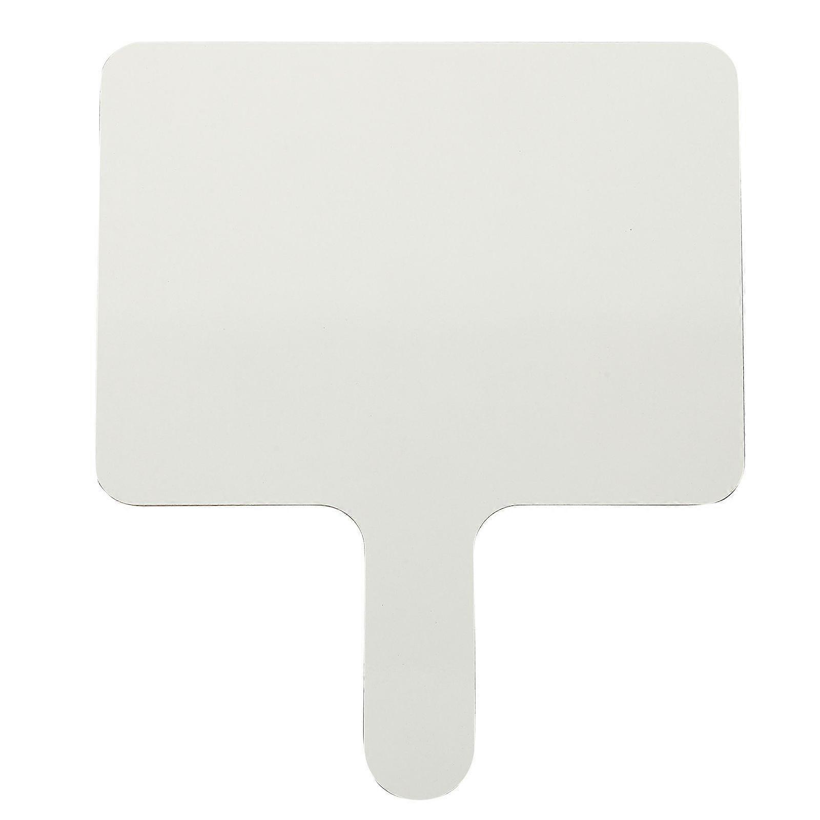 Dry Erase Paddle Handheld White Board Double Face Classroom Answer Paddle Game Prop