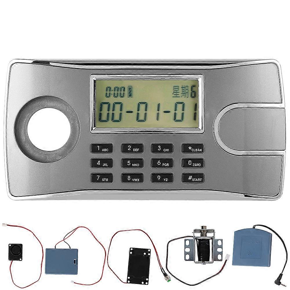 Intelligent Password Electronic LCD Lock Box Storage for Door Cabinets Drawer