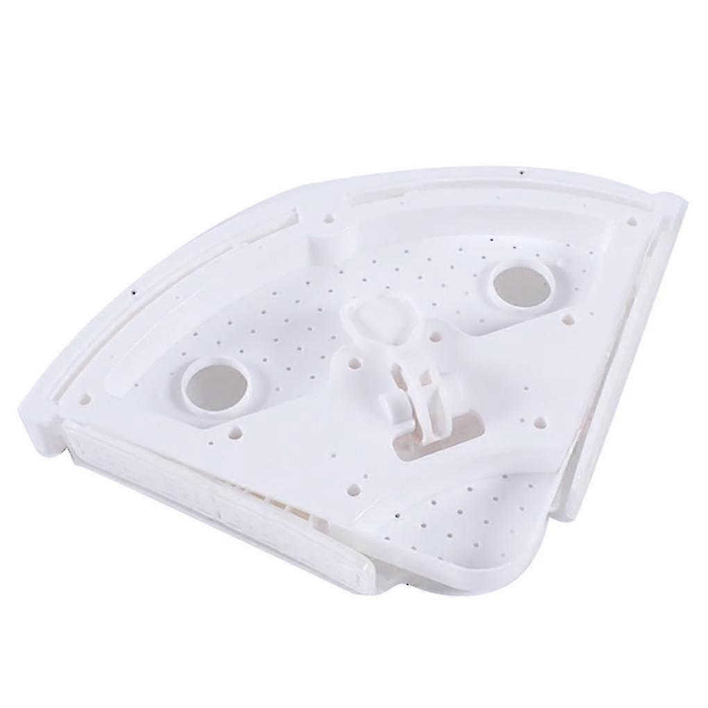 Corner Shelf Suction Cup Storage Rack Triangular Wall Organizer