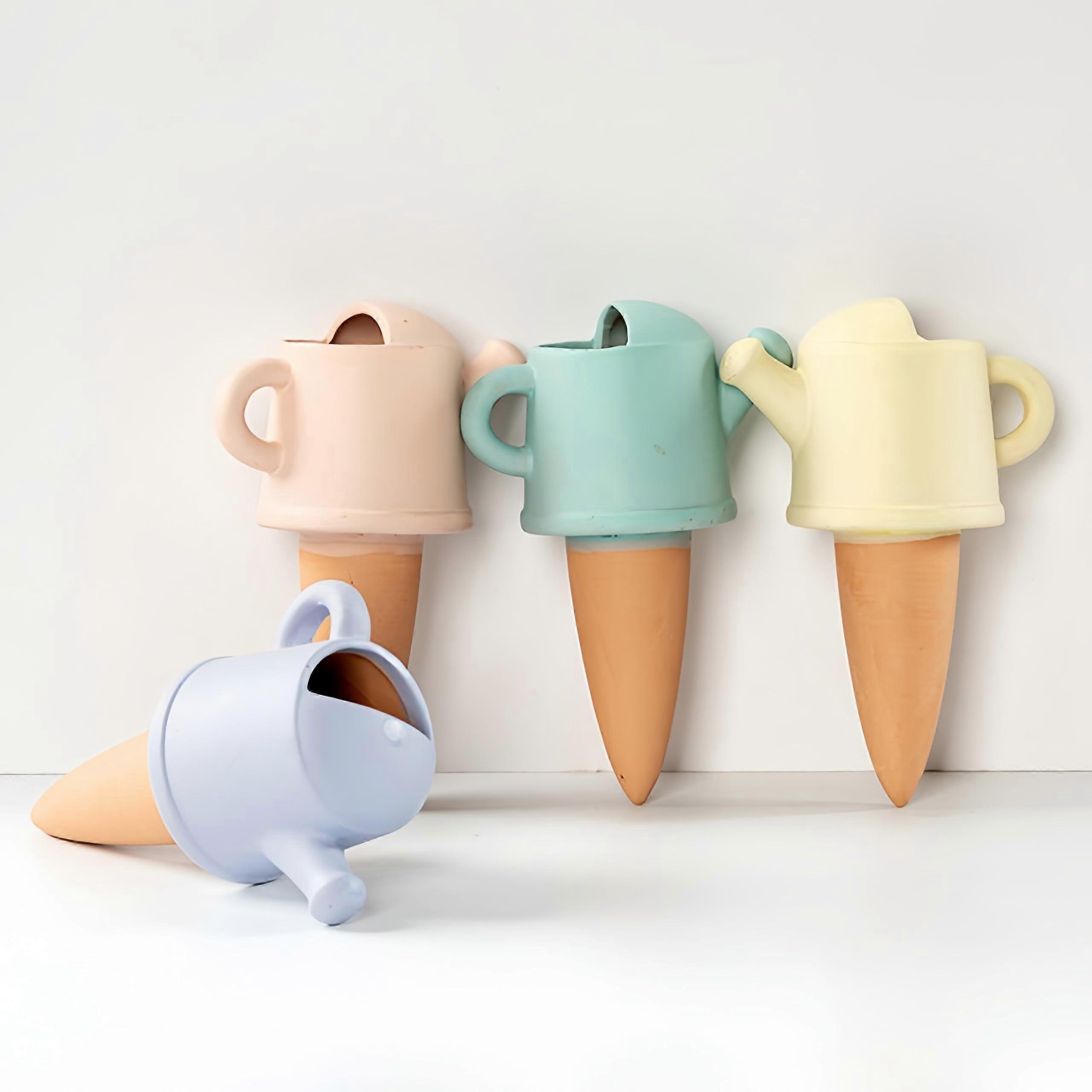 4 -pack Package Plant Irrigation Devices, irrigation container in terracotta pointed ends, holiday auto - irr pot