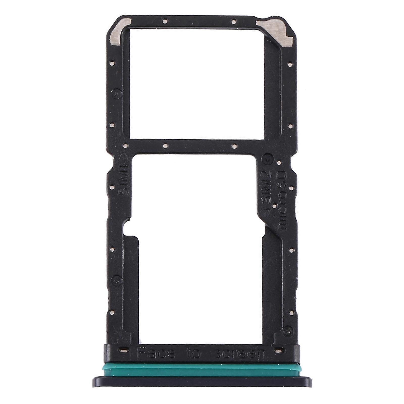 For OPPO Reno2 PCKM70 PCKT00 PCKM00 CPH1907 SIM Card Tray + SIM Card Tray / Micro SD Card Tray