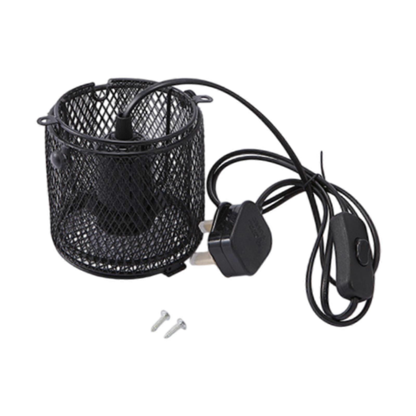 Retractable Reptile Heat Lamp Holder E27 for Turtle Amphibian Bearded Dragon