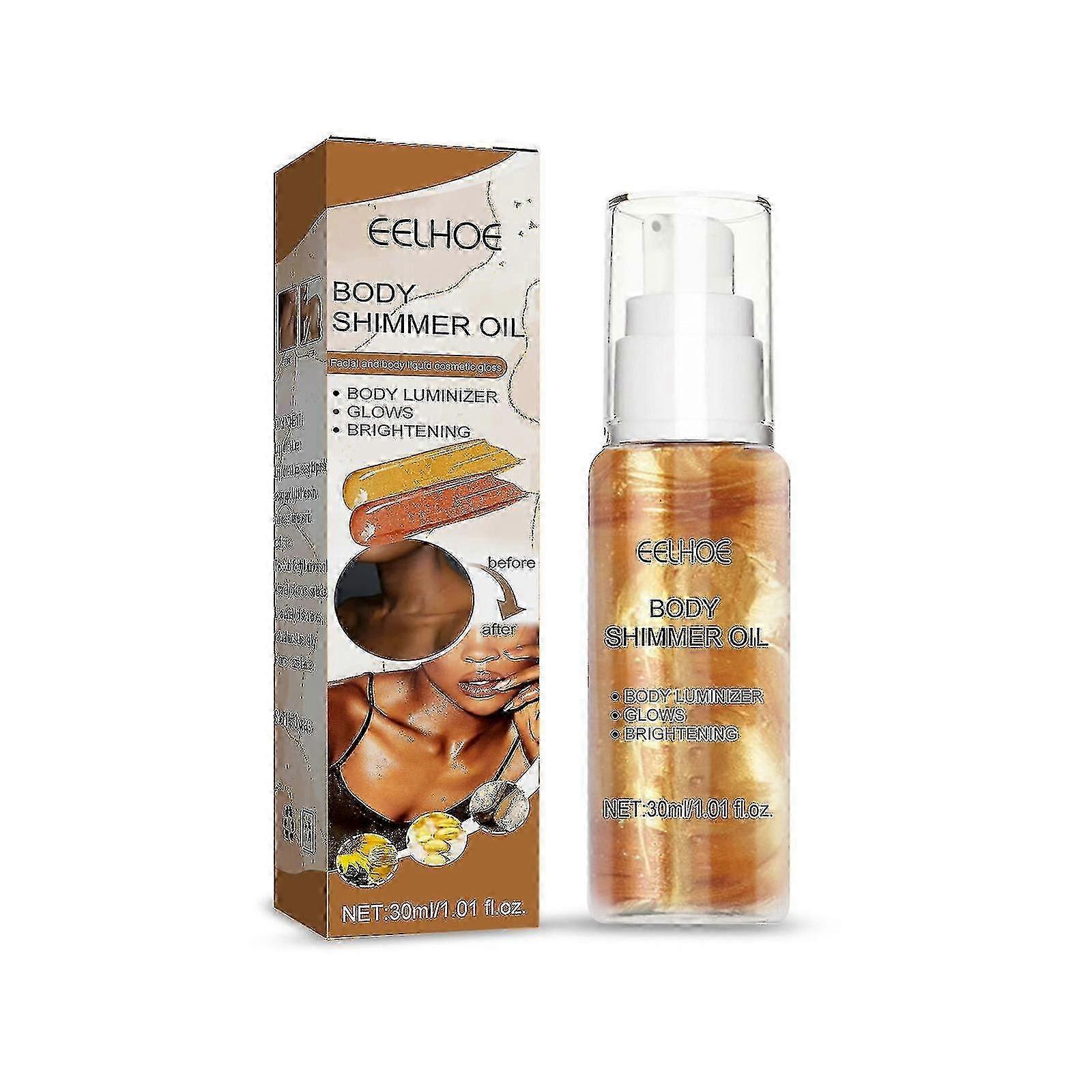 Body Highlighter Guld Brun