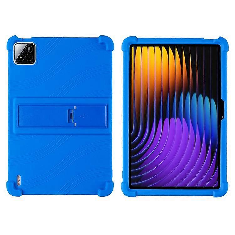 Compatível para Xiaomi Pad 7 / Pad 7 Pro Capa de Silicone com Suporte Capa Protetora Robusta
