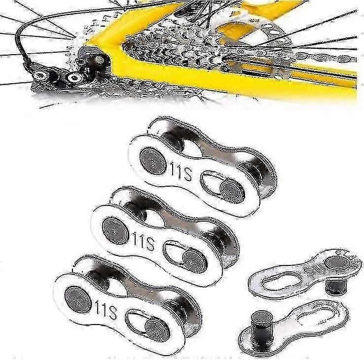 3 Pairs Speed Chain Bike Chain Link Bike Chain Links Bike Chain Link For 11 Speed Chain Jiujiuso