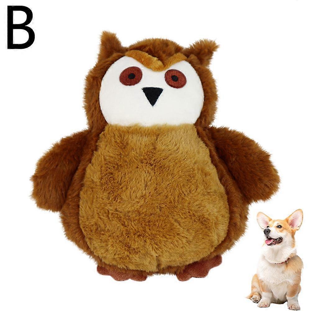 USB Rechargeable Dog Cat Toy Bouncing Rolling Squeaky Plush Toy Chew Toy