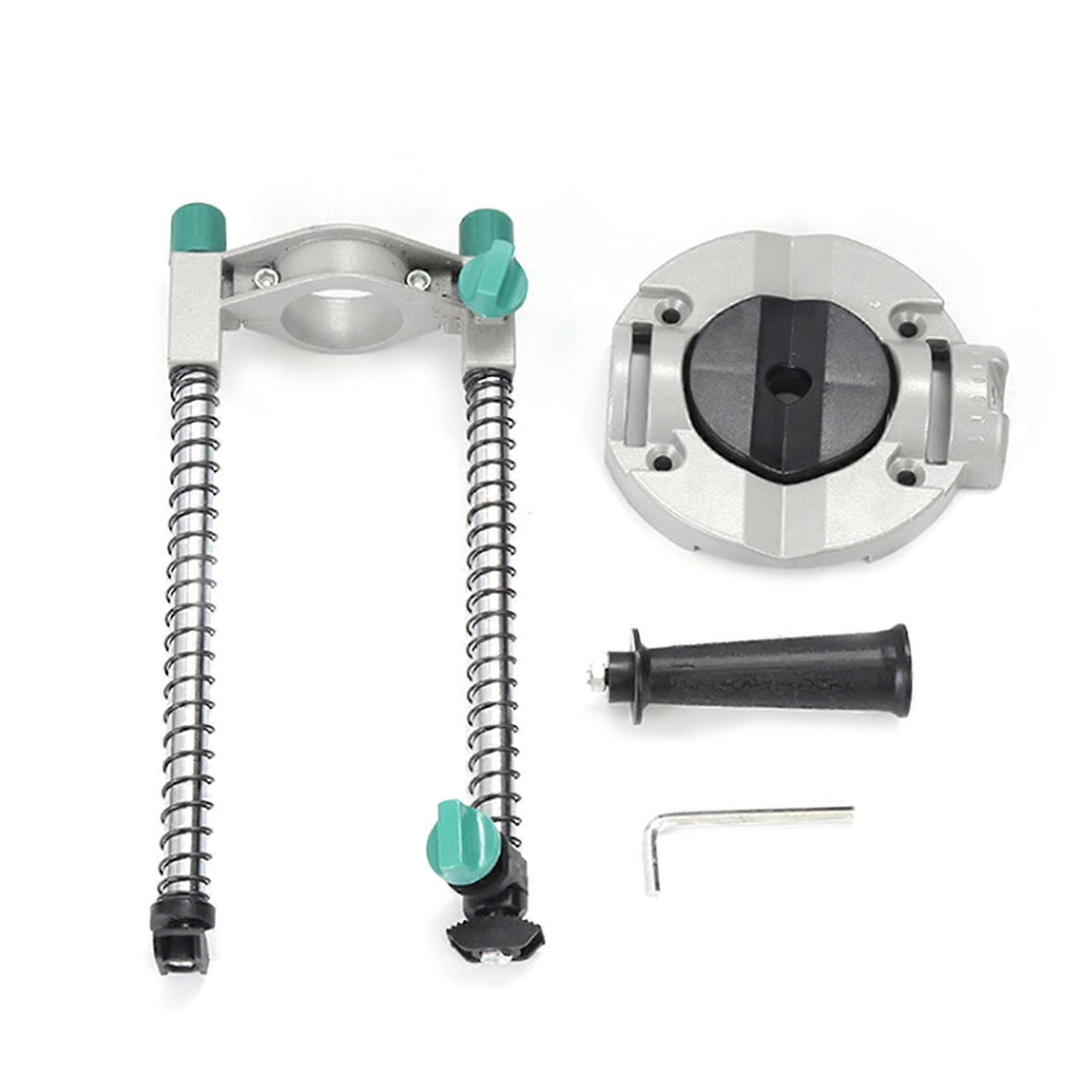 Drill Guide Electric Drill Press Stand 45° Adjustable Mobile Swivel Working Tool