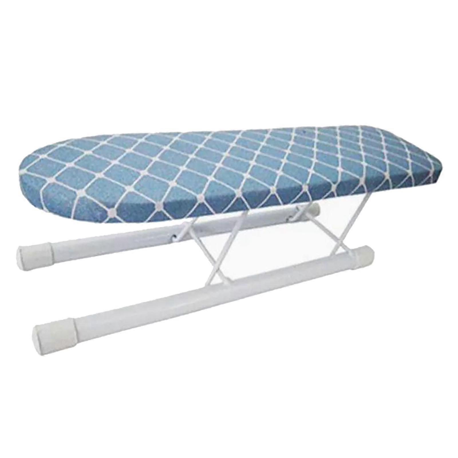 Mini Ironing Board Foldable Space Saving Travel Sleeve Cuffs Collars Handling