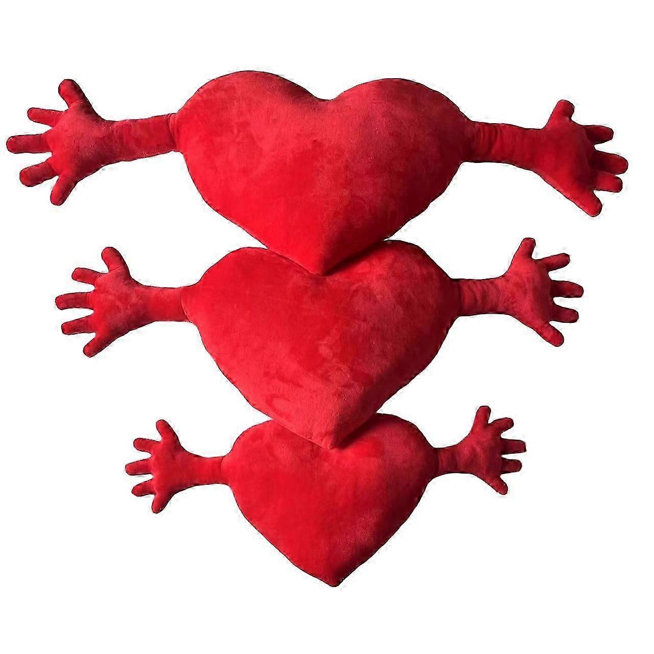 Plush Heart Shaped Pillow Love Hug Pillow Cushion-Good