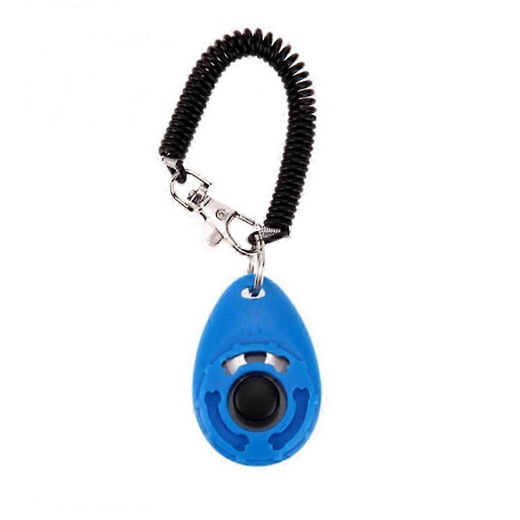 משרוקית אילוף כלבים אילוף חיות מחמד קליקר מתכוונן אספקת מוצרים כחול