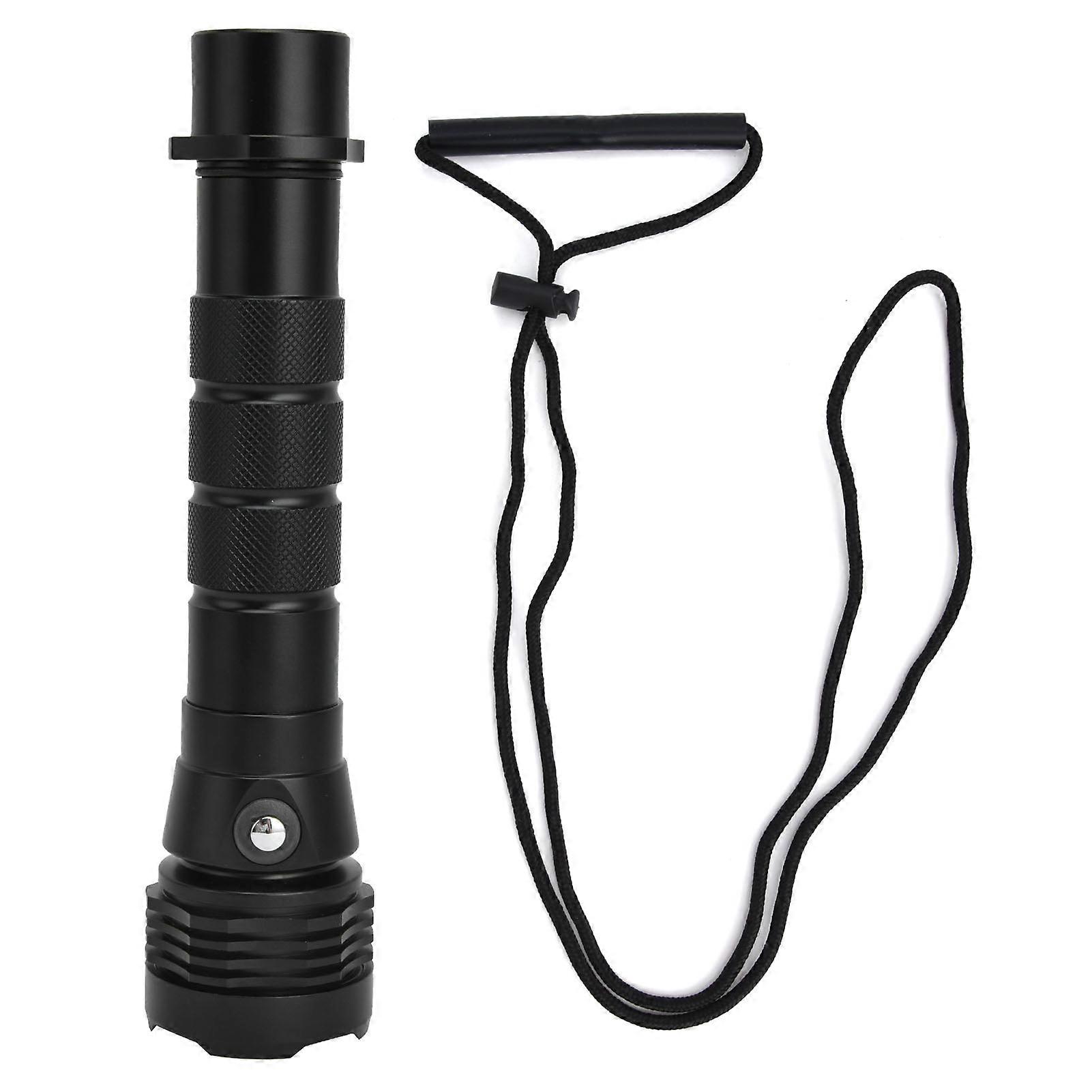 XHP50 Diving Flashlight 18000LM IP68 Waterproof Aluminium Alloy Torch for Underwater Use