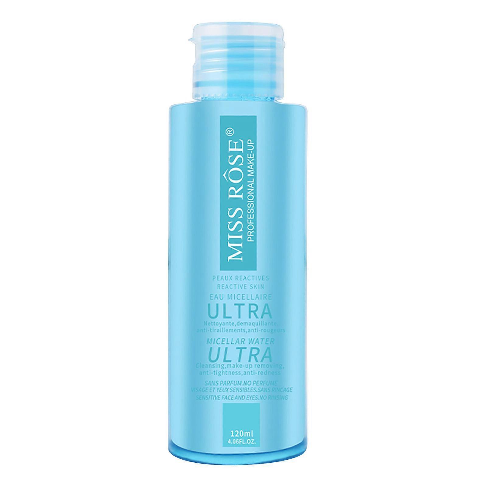 Makeup Remover Gentle And Deep Cleansing Pores, Eyes, Lips And Face 3-in-1 120ML Gentle Cleansing